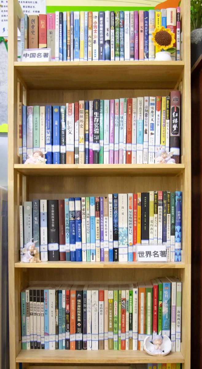 MadelynPigzcn's tweet photo. Tidied my old bookshelf today—made space for new finds, and found some sweet notes tucked in the old novels. Old stuff doesn’t have to be clutter; it’s tiny pieces of my story. https://t.co/utTU3BsgGc