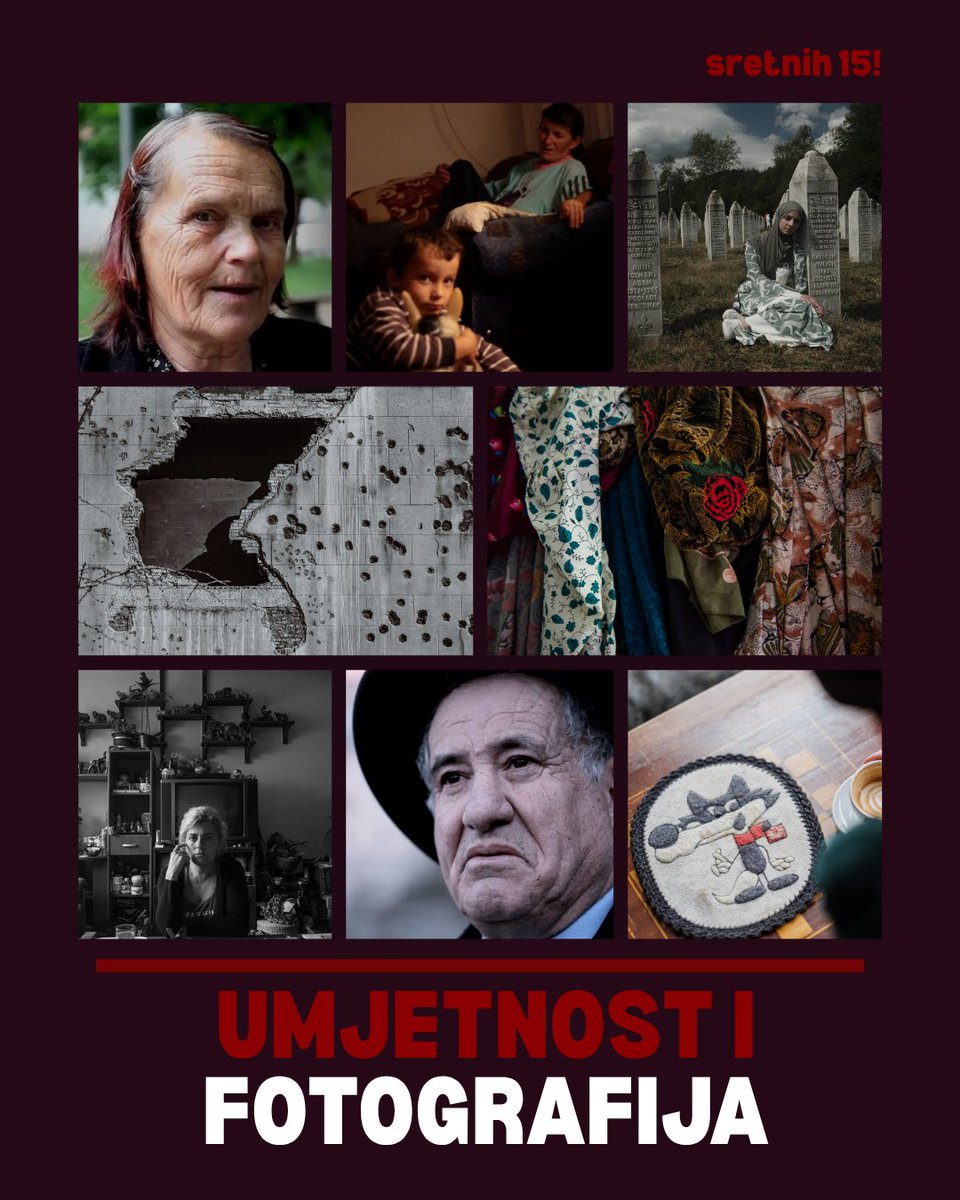 PCRCBiH's tweet photo. 15 godina #PCRCBiH - Multimedijalno stvaralaštvo: Umjetnost i fotografija

Kreativni multimediji oduvijek su dio načina na koji radimo na izgradnji mira, uključujući umjetnost i fotografiju koje spajaju istorijski dijalog i sjećanje, interkulturalnu saradnju i pripovijedanje.

Kroz ovaj rad težimo pokretanju dijaloga, osvjetljavanju nedovoljno zastupljenih glasova te podsticanju interkulturalnog razumijevanja i nade. Istražujući rat i njegove posljedice kroz kreativne forme, nudimo drugačiji, inovativan pristup - onaj koji ima moć da pomogne u rušenju zidova prošlosti.

Ispod su zanimljive statistike i kratka objašnjenja odabranih projekata!

Saznajte više: https://t.co/sFOeFd1ekP

#Sretnih15 #PCRClove