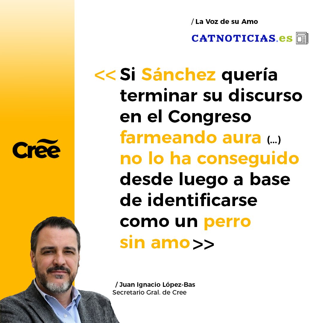 CreeOficial's tweet photo. ✍🏻@JILopezBas 
📰 @catnoticias_es
🔗
https://t.co/O51wrIkcbN https://t.co/nBSKp3FHmH