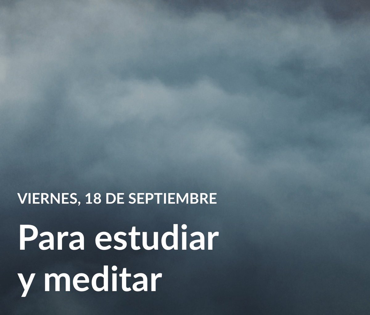 YudyVilladeRome's tweet photo. #LESAdv | Viernes 
Al ponernos a estudiar la Palabra de Dios, deberíamos hacerlo con corazón humilde. Todo egoísmo, todo amor a la originalidad debería ponerse a un lado. Las opiniones sostenidas durante mucho tiempo no han de ser consideradas infalibles.

#YoEstudioMiLeccion https://t.co/52Vm18kUO0