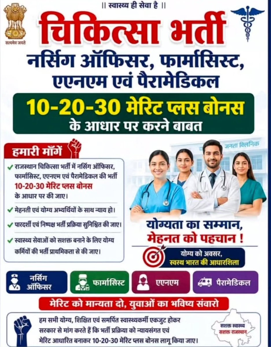 SUMANJAAT1234's tweet photo. कभी हार मत मानना, ये वक्त भी गुजर जाएगा, तेरी मेहनत का सूरज एक दिन जरूर चमक जाएगा। आज चाहे रास्ते में कितने भी कांटे आएं, कल तेरी कामयाबी के किस्से सबको सुनाए जाएंगे।  
#नर्सिंग_भर्ती_मेरिट_बोनस_से_हो 
@BhajanlalBjp @GajendraKhimsar @kkvishnoibjp @nhm_rajasthan @KRMEENA47342641 https://t.co/GzasgdaTKv