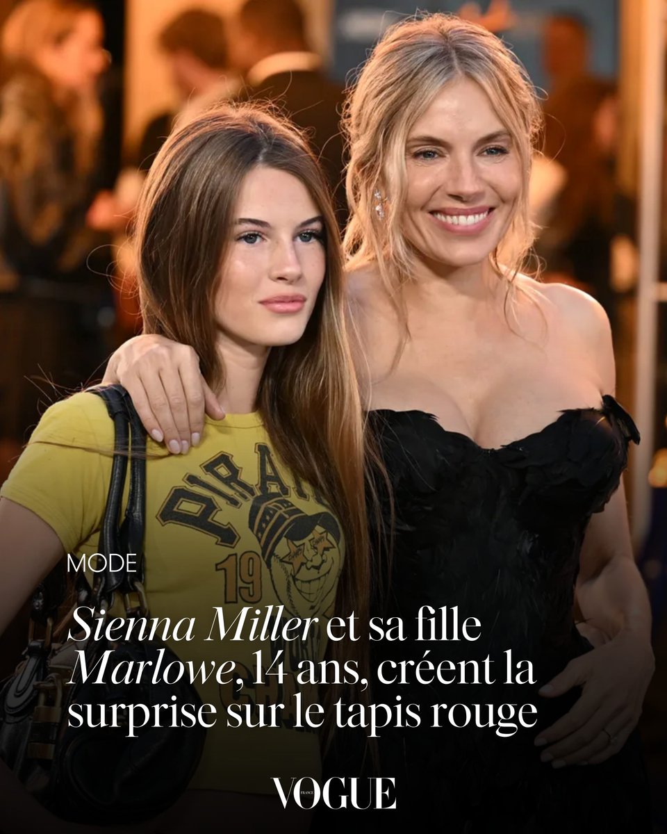 VogueFrance's tweet photo. #SiennaMiller et sa fille #Marlowe créent la surprise sur le tapis rouge. Retour sur leur apparition mère-fille qui fait déjà parler :
-> https://t.co/raPqz2QMm1

© Nicky J Sims/Getty Images https://t.co/e37nfwmU40