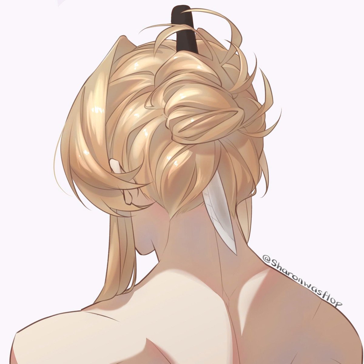 sharonwasflop's tweet photo. i saw bunch of people bring my art to pinterest and tik tok without credit, 
.
.
this one i redraw and repost🥑
#sharpness #sharpnessfanart
(reference in comment) https://t.co/ZgOqdOHjog