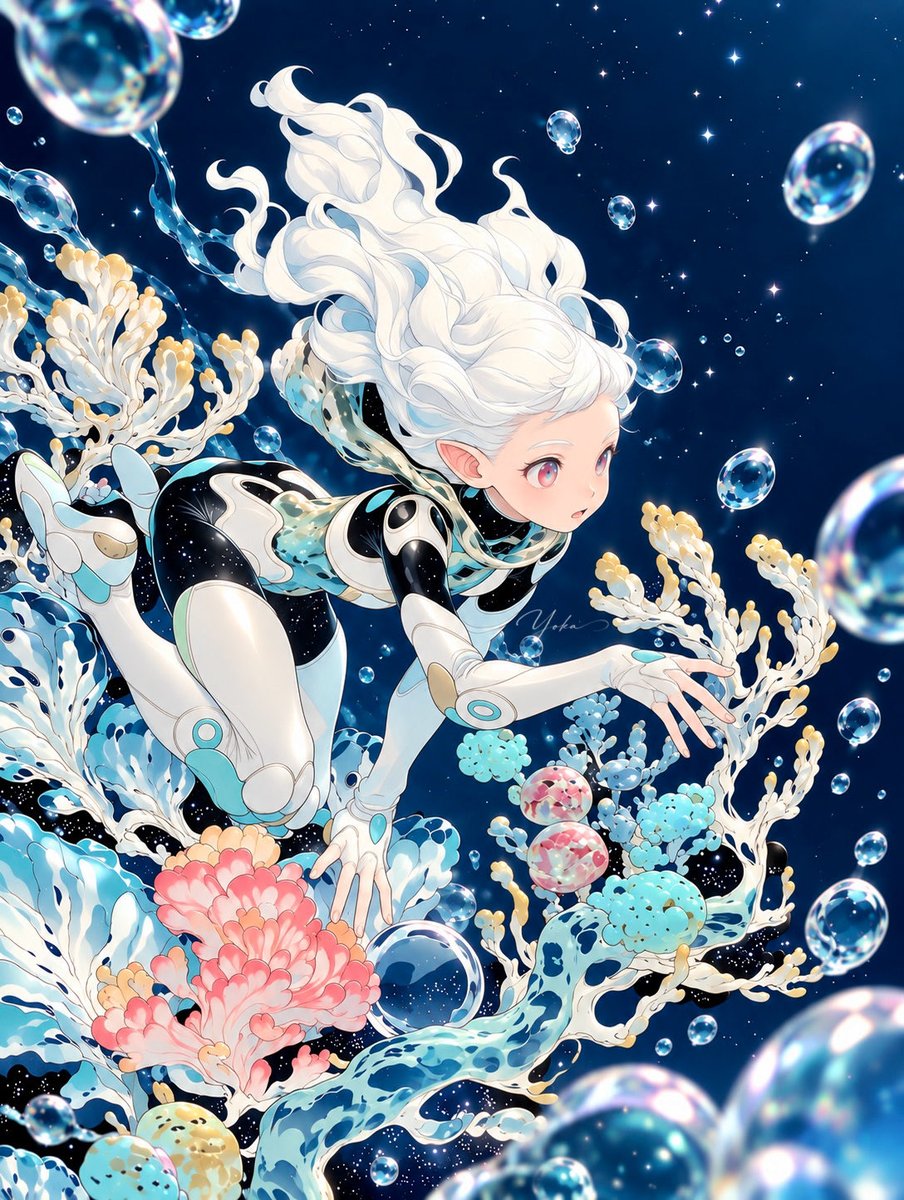 yokaAIart's tweet photo. ◊ Cosmic Reef https://t.co/XLWoa4HST0