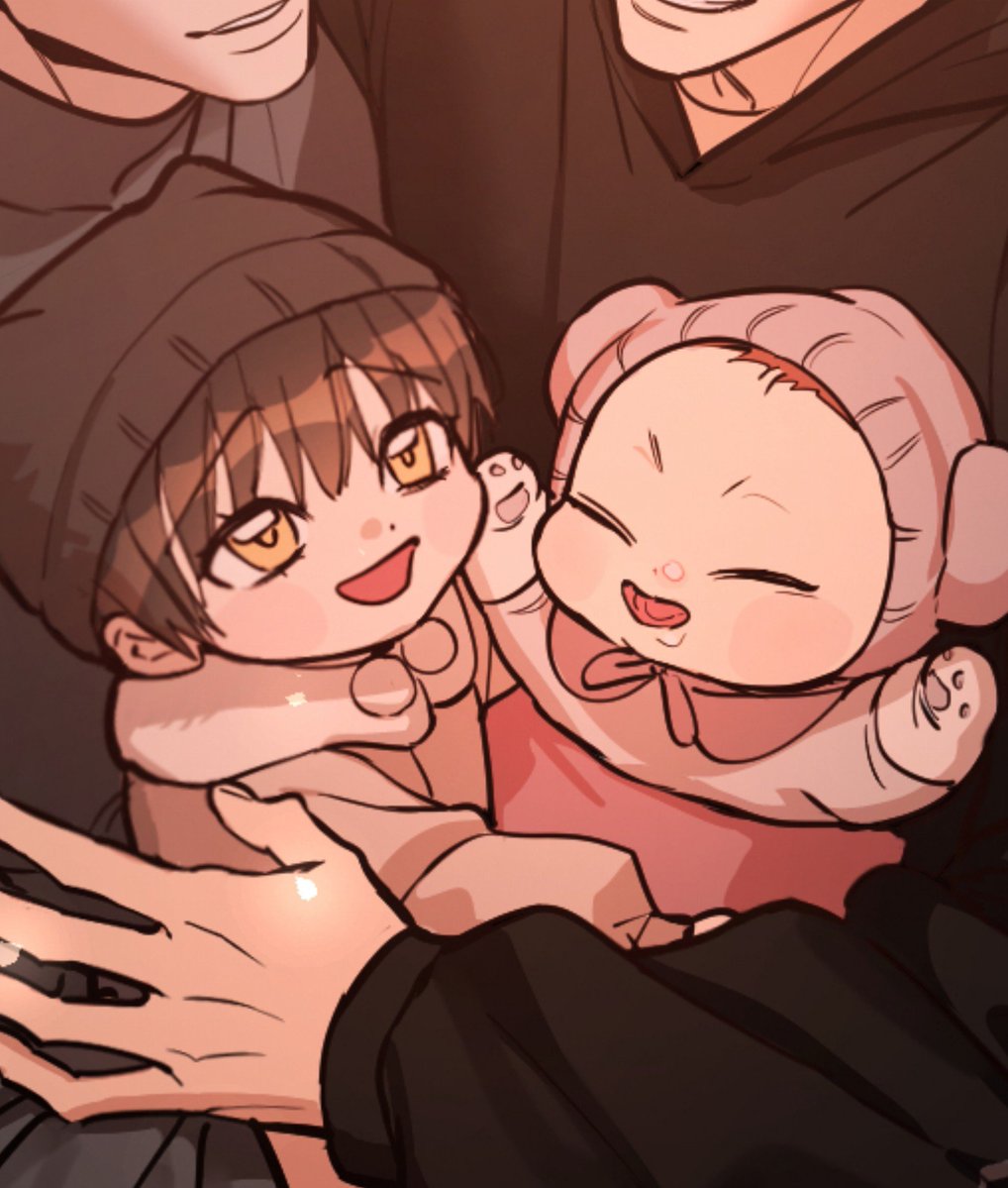cloudiesnini's tweet photo. jaga jaga chayoung dengan gyuha besok aku culik anak korang tau pukul 3pm https://t.co/wzilCqU5eE