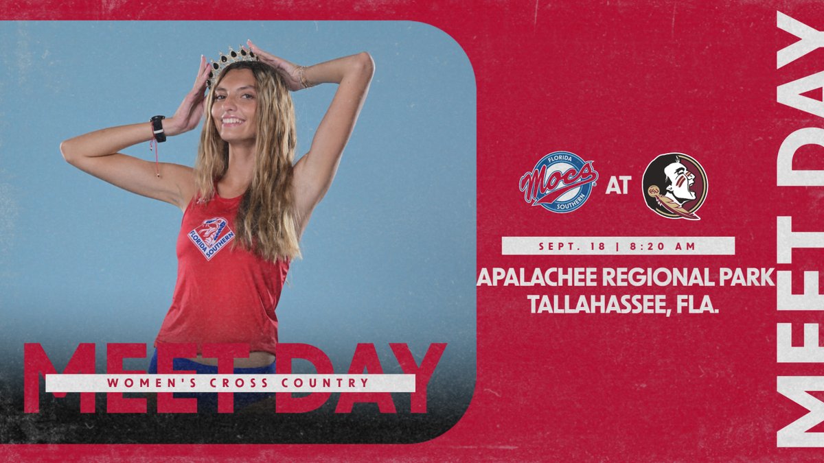 FSC_Mocs's tweet photo. MEET DAY!!

@FSCXCTRACK is heading to the Panhandle for a 6k at the FSU Pre-Regional Meet! #LetsGoMocs

📍Apalachee Regional Park  / Tallahassee, Fla.
🕖8:20 AM
⏱️https://t.co/pY5Hr0LSGq 
📸Nika Gividen https://t.co/6kDRCNI4OI