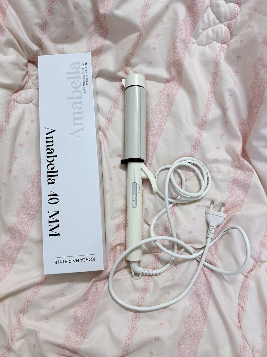 dstalsx's tweet photo. ส่งต่อเครื่องลอน amabella 40mm 🩷
ใช้ไป 1 ครั้งค่า 
📍500 free shipping ka
#ส่งต่อamabella #ส่งต่อเครื่องลอนผม #amabella #ส่งต่อเสื้อผ้า https://t.co/e6JtErwNgi