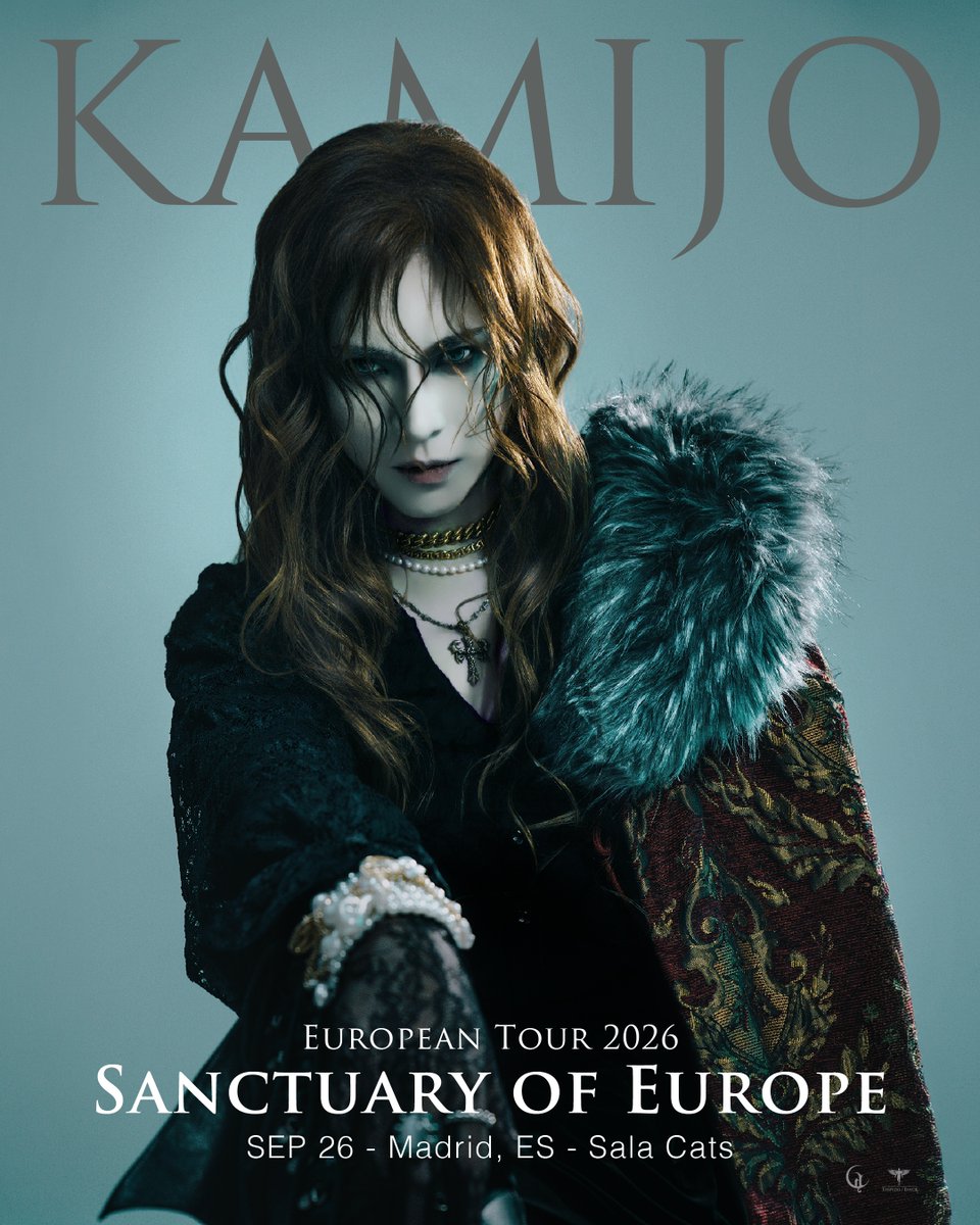 ResurrectionESP's tweet photo. ¡HORARIO DEL CONCIERTO DE KAMIJO EN MADRID! ⌚

¡El momento ya está cerca, Madrid! Quedan solamente 8 días para vivir una noche inolvidable con el rey japonés del visual kei y metal sinfónico japonés Kamijo en la Sala Cats. 🙌🌹 @KamijoOfficial

👉 Estos son los HORARIOS:
17:30h - Acceso Early Entry 
18:00h - Apertura general de puertas
19:00h - Kamijo

📆 Sábado 26 de septiembre de 2026. Madrid. Sala Cats

🎟️ Corre si quieres conseguir tus últimas entradas: a la venta en https://t.co/7qqQCS7P7V

#RouteResurrection #Kamijo #Versailles