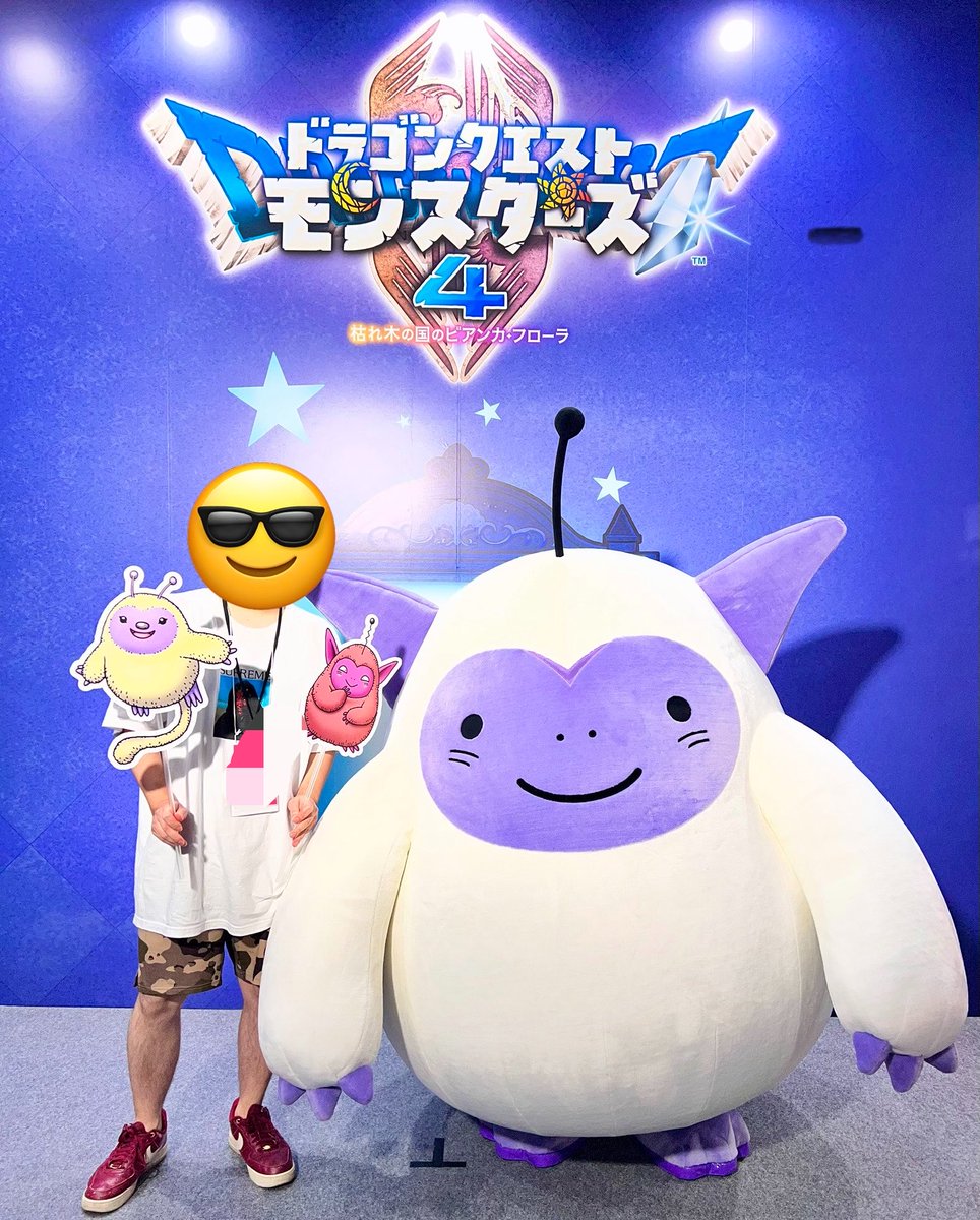 game_masuda's tweet photo. わたぼうかわいいかった（ワルぼうとぴぴぼうも添えて）　#TGS2026 https://t.co/taUF3VD87H