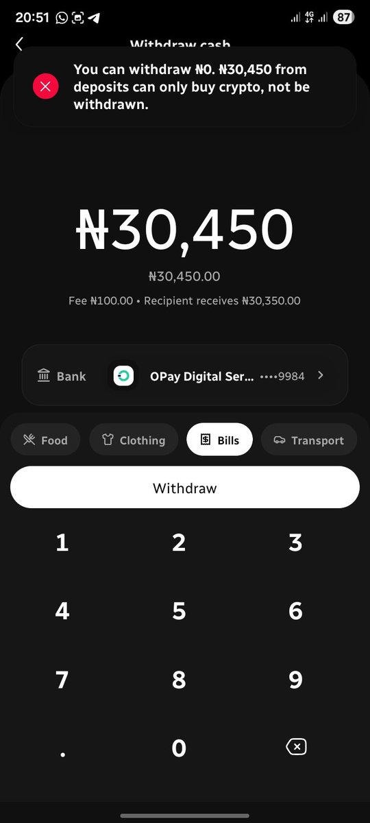 pilotuwp's tweet photo. @CeliaWallet Buy/Sell &amp; Withdrawal have been disabled on my account since yesterday, leaving my ₦30,500 inaccessible.

I've contacted support multiple times but only receive the same automated response. Please review and resolve this urgently.
MY ID=ncat https://t.co/nZgD2x7cP5