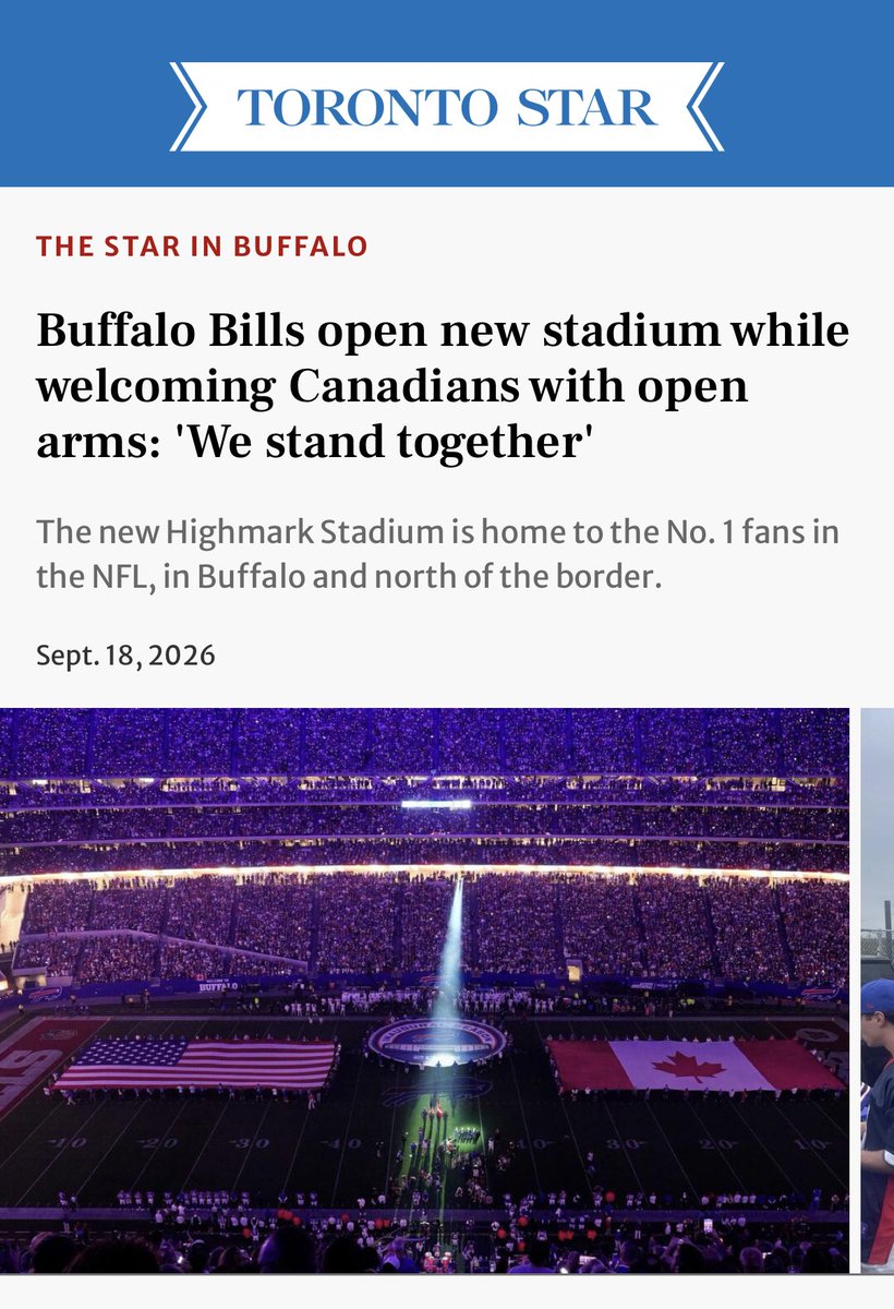 robleone's tweet photo. Message received. When I went to a game last year, so many noticed my Ontario plates and simply said “Welcome Back!” 

Thank you, Buffalo! https://t.co/jVIkNlMKKJ