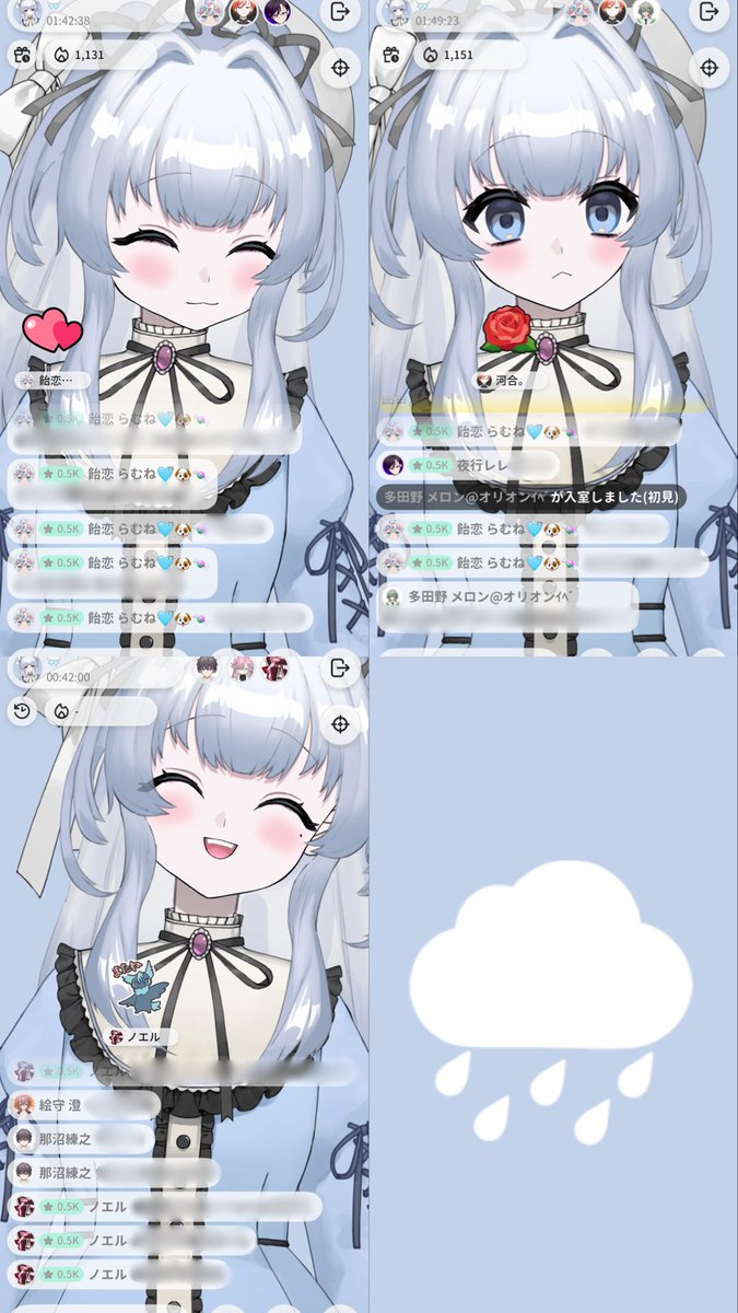 ame3sn10's tweet photo. 🌧ちゃん戻って来ませんでした🥲

何回も言っちゃうけど🌧と出逢ってくれたみんな本当に本当に心の底からありがとうを伝えたいです❕❕
推し探しから始まったAvvyだったけど
想像以上に沢山の人と出逢わせてくれた🌧でした❕あめありがとう❕

またみんなと思い出沢山作ります❕
今世もよろしくね https://t.co/7wbaPyiREu