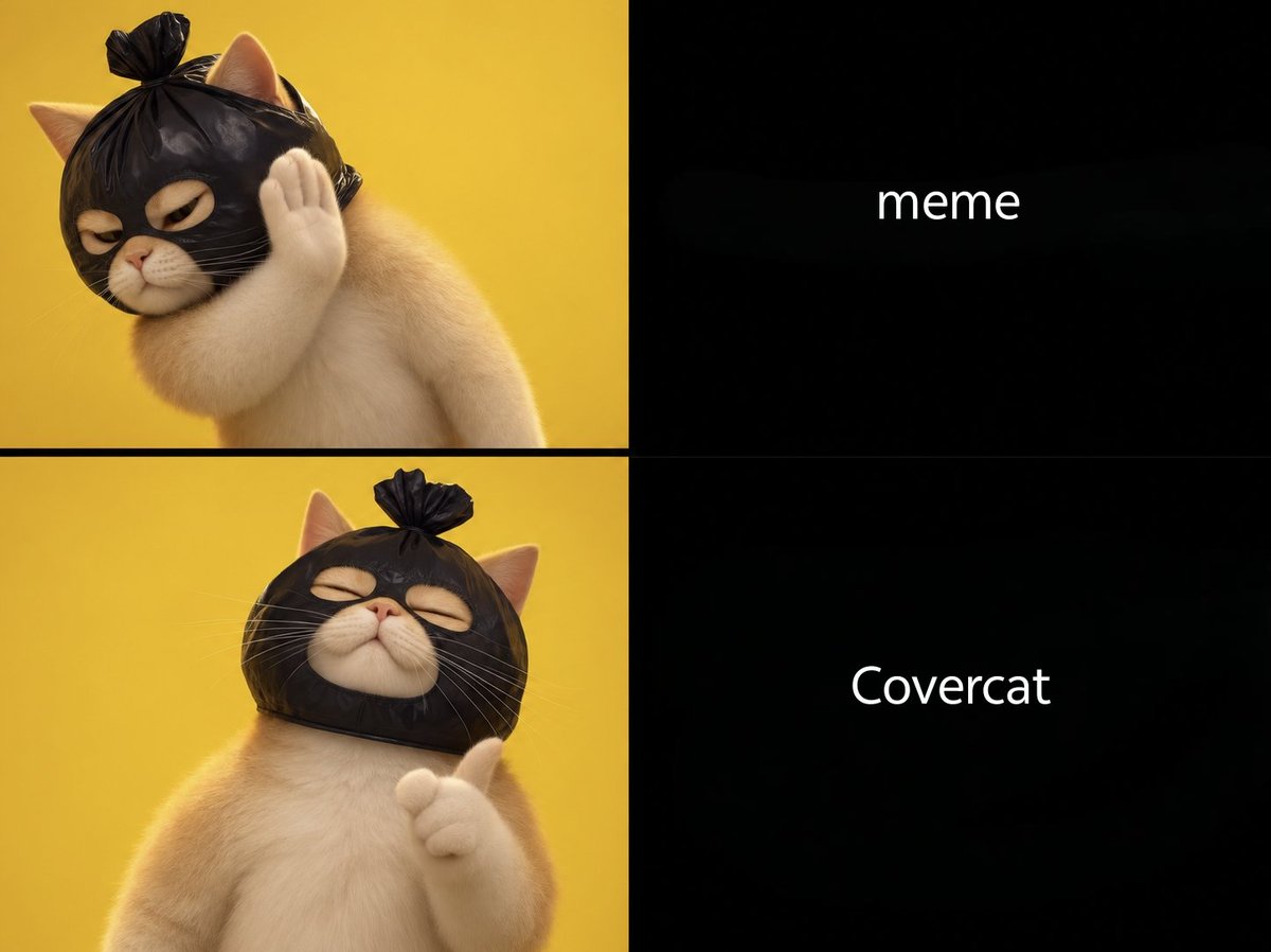 Covercgo's tweet photo. Covercat will be Arc's first popular cat meme.
Our journey is a sea of stars.
ca:
0xbcf7f4EFa52f1D6370f6b082da3828ab3B01eA07 https://t.co/alNBbPuSYM