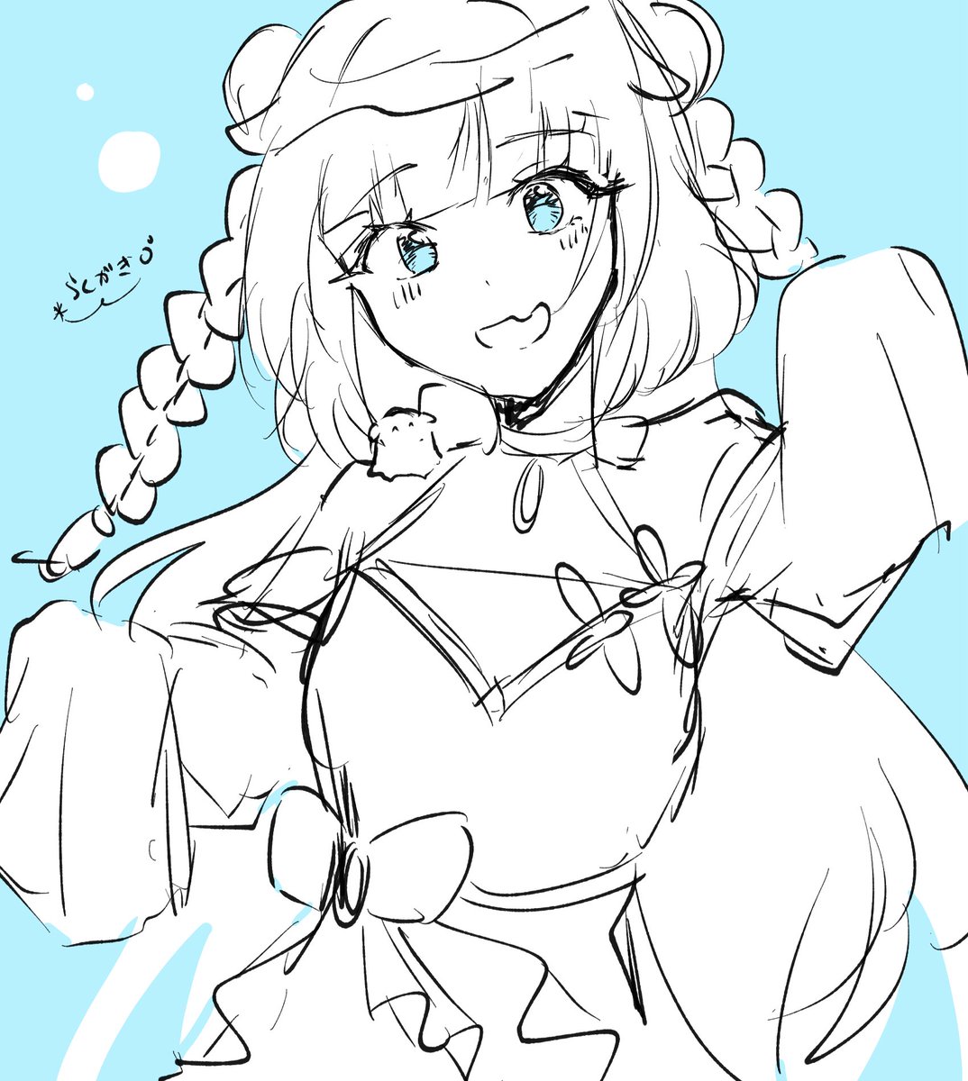 Naimu_dayo's tweet photo. #うたのあぶく
 たゆたううたちゃん🫧 https://t.co/maEtVZQysl