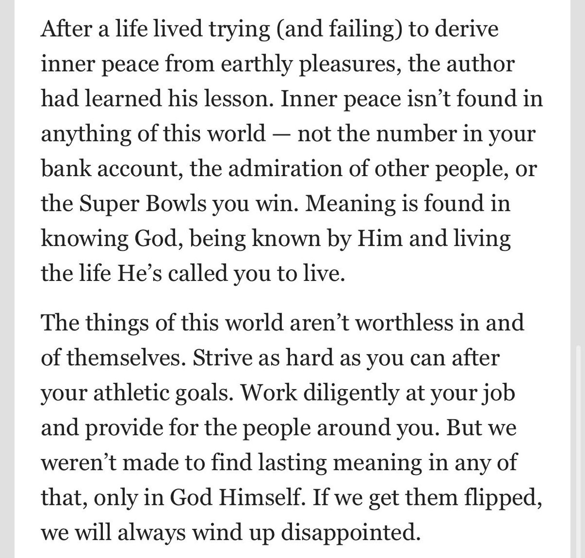 LeeSponz12's tweet photo. “Now all has been heard; here is the conclusion of the matter: Fear God and keep His commandments, for this is the duty of all mankind.”

~Ecclesiastes 12:13 https://t.co/reaiUwm0Kt