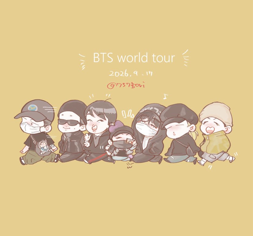 757Bori's tweet photo. 空港ファッションシリーズ✈️✨✨
いつも彼らのファッションは素敵‥

#btsfanart
#BTS_WORLDTOUR_ARİRANG https://t.co/lHqVZKitw3