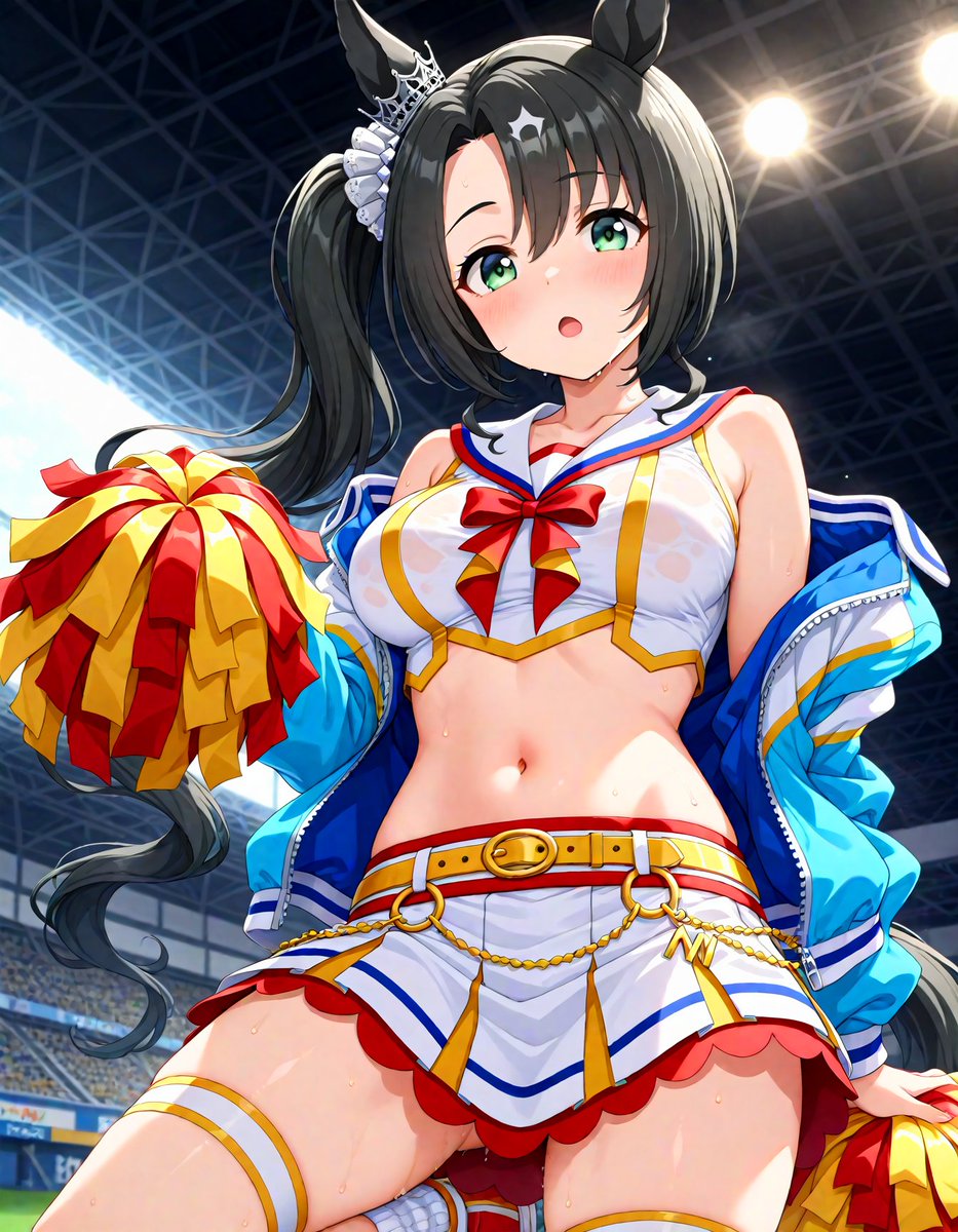 yamada_744's tweet photo. チア　クラウン
#サトノクラウン　#ウマ娘 https://t.co/8ThFBrlaLP