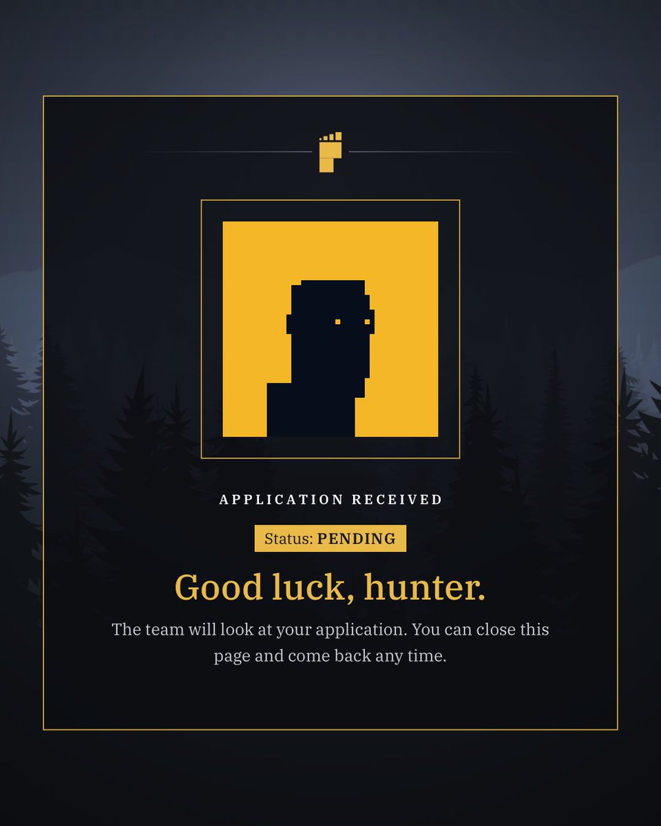 _notatypicaldev's tweet photo. Just applied for the hunter's list.

The legends are true!

Time to hunt some @BITFOOTS_ https://t.co/ECP1zUzMKq https://t.co/8UOvQqXKXq