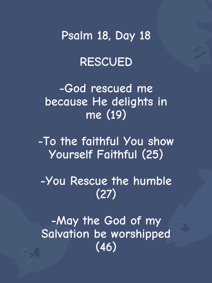 UkeDude4Jesus's tweet photo. #Psalm 18, Day 18 i am a #RESCUE #God rescues the #humble because He #delights in His #faithful ones #WestTexas https://t.co/iH18rqadNB