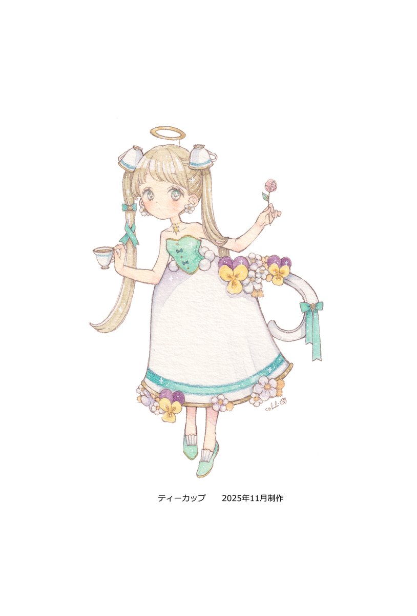 moonpecolili's tweet photo. ☕ティーセットの擬人化 https://t.co/RROB7f302u
