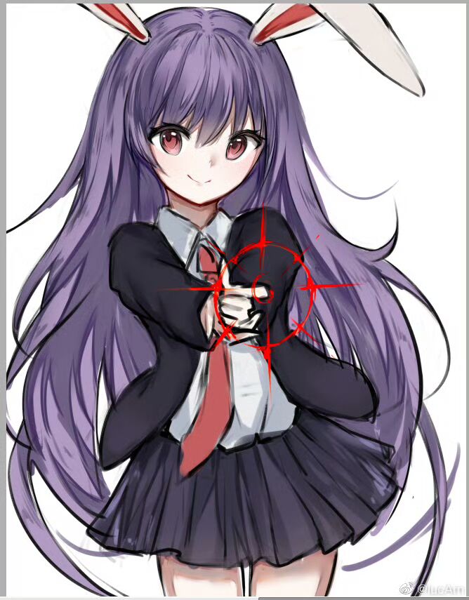 Yolandabaka's tweet photo. 落書き（2020）
#鈴仙・優��華院・イナバ #東方Project https://t.co/lkgHUJXD10