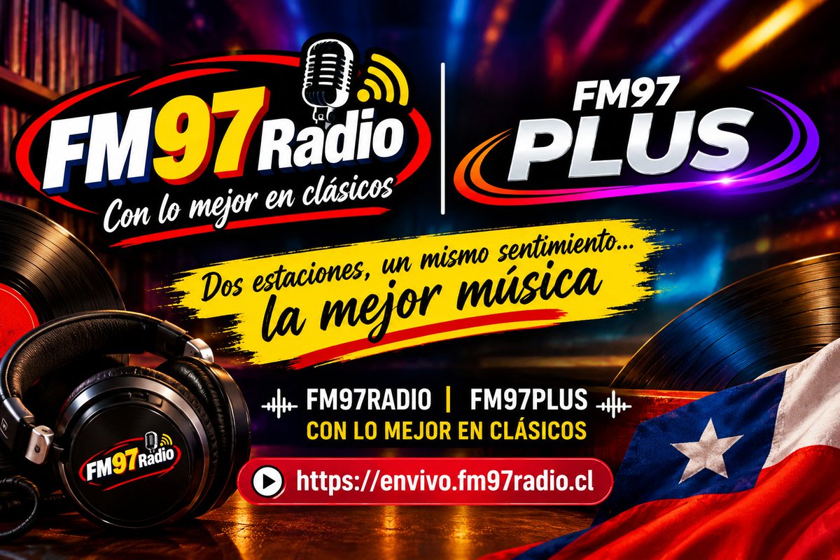 fm97radio's tweet photo. De 17 a 19 septiembre
Vinilo Discoteque desde las 200 horas 
Desde Chile para el Mundo
#pampilla
#coquimbo
#region
#chiledj
#clasicos
#80s
#90s
https://t.co/QhPoQgYYlB https://t.co/QQh4naXSt5