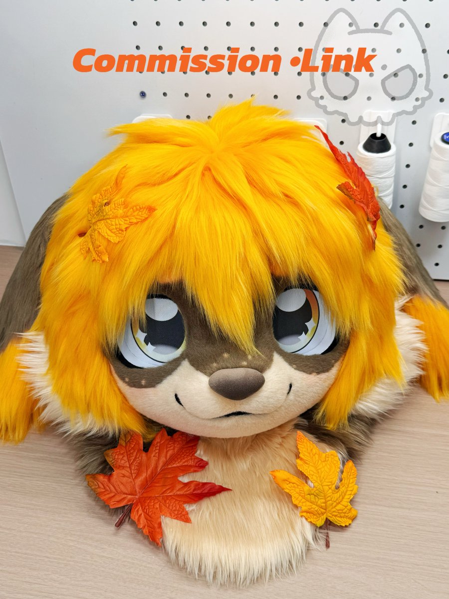 linkfursuits_st's tweet photo. Loved bringing this adorable autumn inspired character to life, from start to finish.✨
Every little detail, from the fluffy fur to the autumn leaves was so much fun to work on.🐾
Commissions open — DM for details.

#FursuitMaker #CommissionComplete #Handmade #LinkFursuits https://t.co/lrBOQUxhBP
