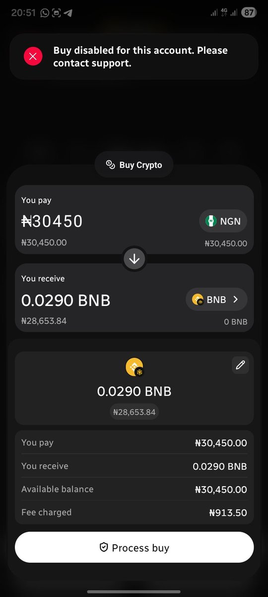 pilotuwp's tweet photo. @CeliaWallet Buy/Sell &amp; Withdrawal have been disabled on my account since yesterday, leaving my ₦30,500 inaccessible.

I've contacted support multiple times but only receive the same automated response. Please review and resolve this urgently.
MY ID=ncat https://t.co/nZgD2x7cP5