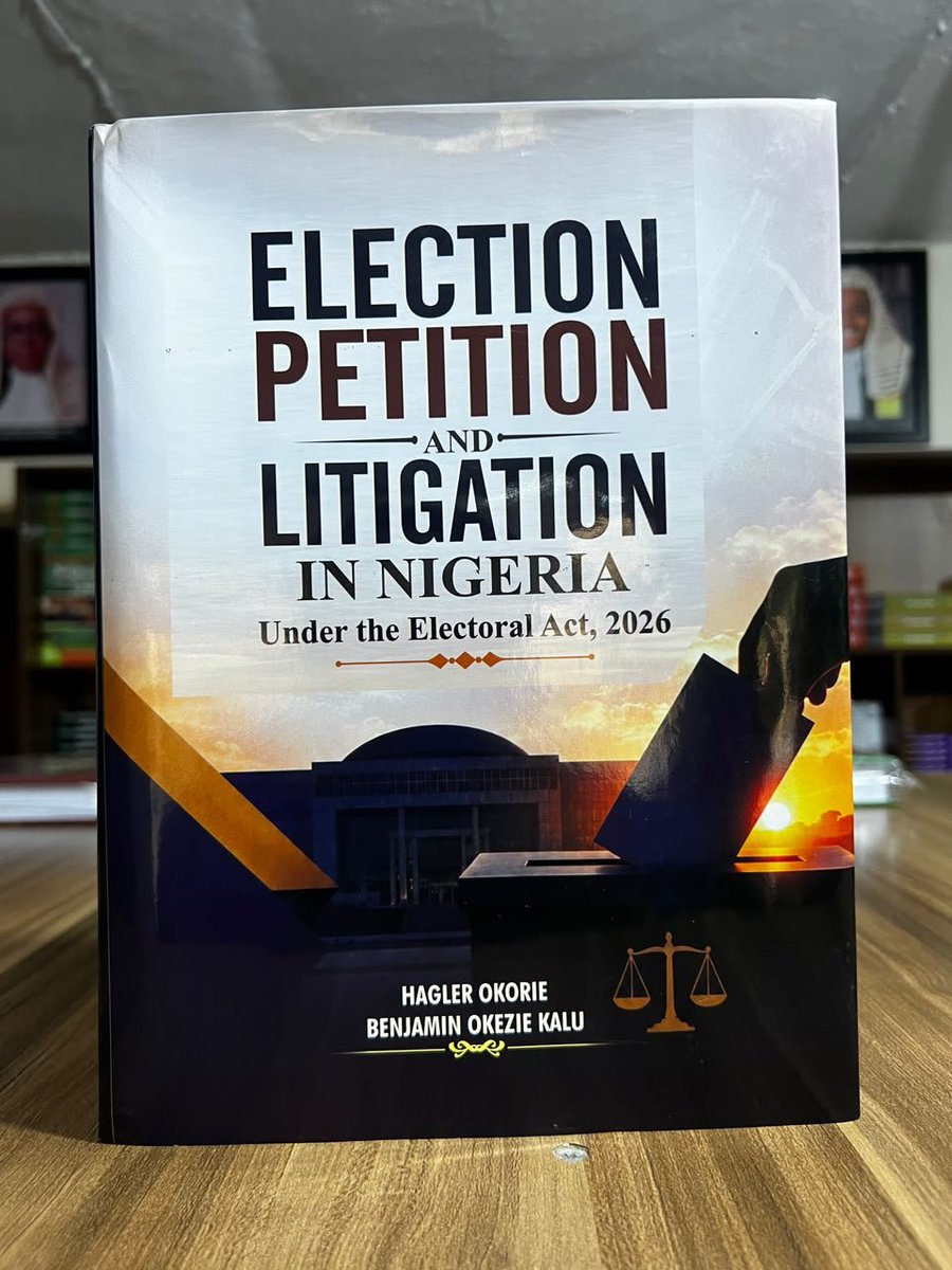 LegalNaija's tweet photo. Hiiii

For lawyers and law firms looking to represent their clients exceptionally and grow their practice here are some books and statutes we have on our website that you should check out. 

Order directly from the website and have the books delivered to you speedily. 

All on https://t.co/XaubrMabyB