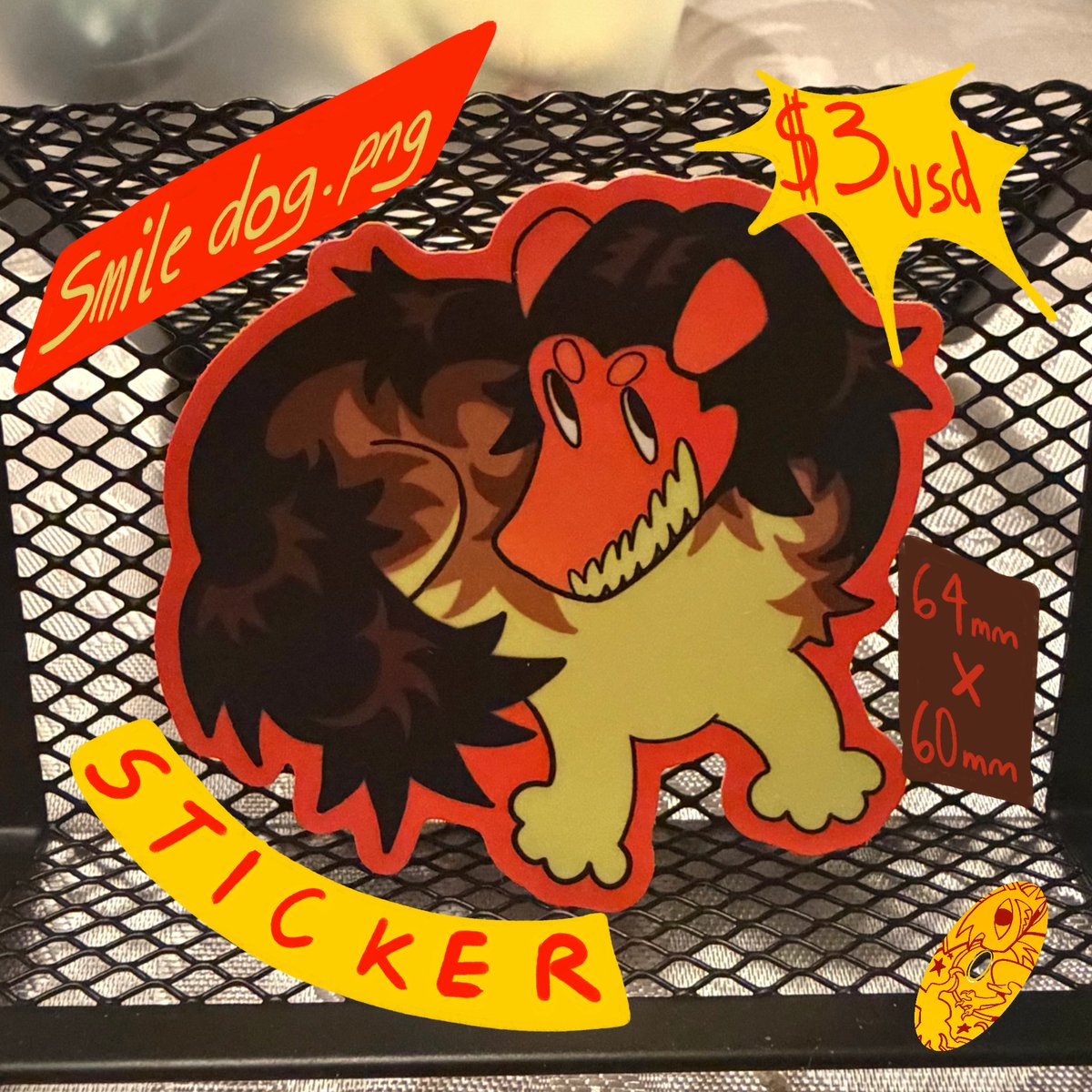 stunkarm's tweet photo. Both the keychain and sticker are up on my acgoods store, have fun 🙇‍♂️:
https://t.co/AhBesgBfOP https://t.co/nl8gnioFBO