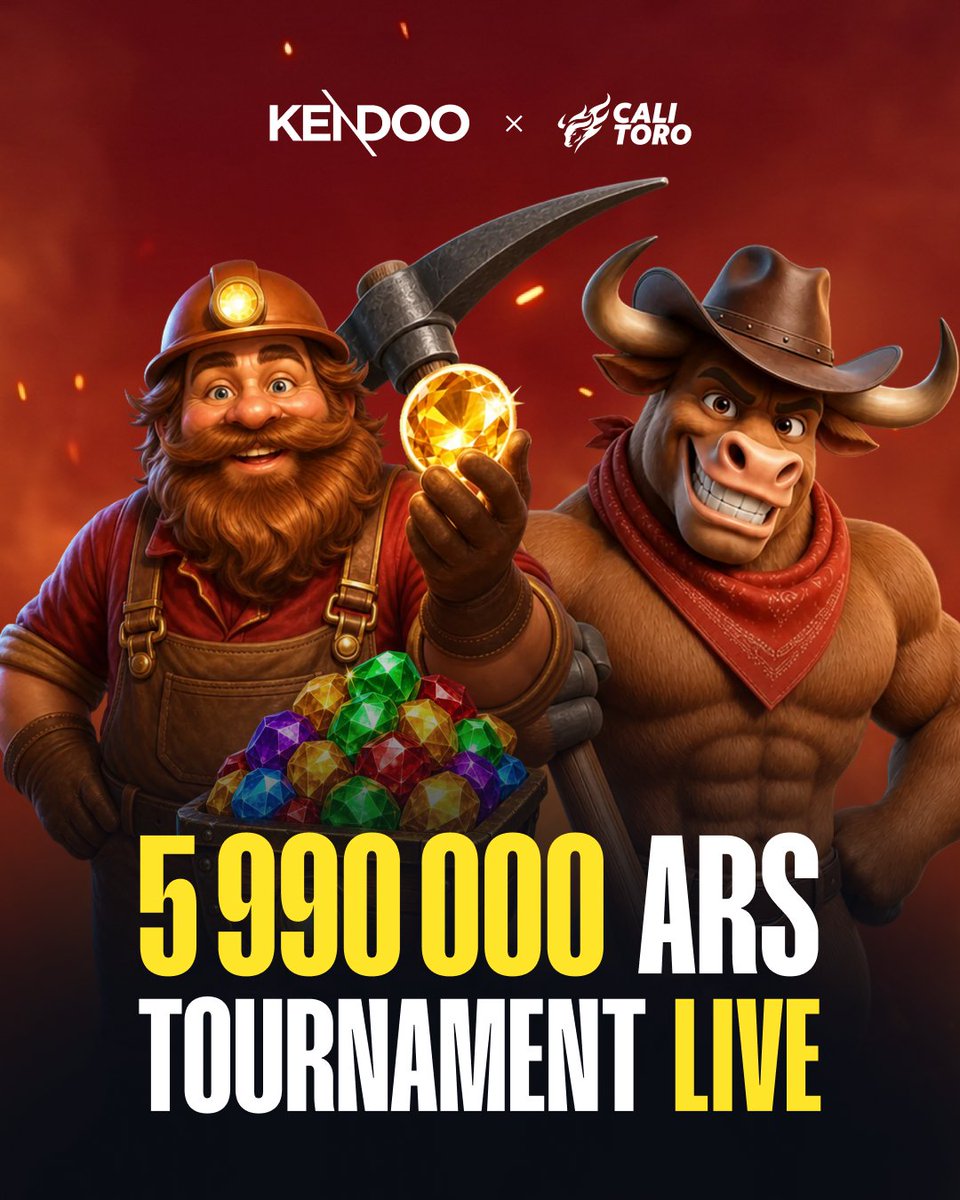 calitorobet's tweet photo. El torneo ya está EN VIVO! 🔥

El torneo de 5.990.000 ARS de Kendoo x Calitoro arrancó oficialmente - metete en tus tragamonedas Kendoo favoritas y subí en la tabla de posiciones.

Corre hasta el 25 de septiembre. El oro te está esperando!

👉 https://t.co/qPOuJqNyUH https://t.co/JpNo7pj9Am