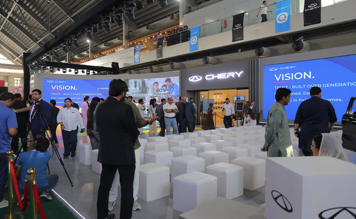 CentresExpo's tweet photo. Pakistan Auto Show 2026
Start date Sep 18, 2026
End date Sep 20, 2026
Timings: 10:00AM to 6:00PM
Venue: Exhibition Hall # 1,2,3&amp;4
Highlights of the Day-1
#PAPS2026 #pakistanonthemove #pakistanautoshow #autoshow #hondanewcars #BYD #cherry #jeacco #Jetour #suzuki #LahoreExpoCenter https://t.co/VKjDssF0kS