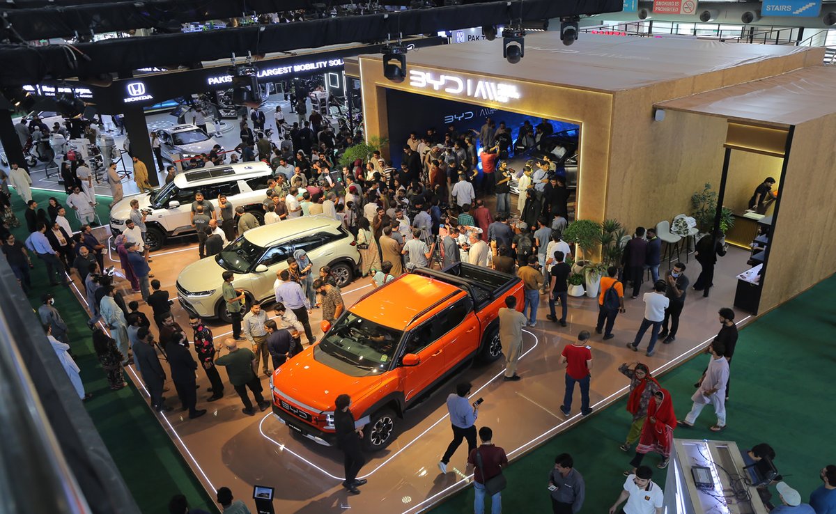 CentresExpo's tweet photo. Pakistan Auto Show 2026
Start date Sep 18, 2026
End date Sep 20, 2026
Timings: 10:00AM to 6:00PM
Venue: Exhibition Hall # 1,2,3&amp;4
Highlights of the Day-1
#PAPS2026 #pakistanonthemove #pakistanautoshow #autoshow #hondanewcars #BYD #cherry #jeacco #Jetour #suzuki #LahoreExpoCenter https://t.co/VKjDssF0kS