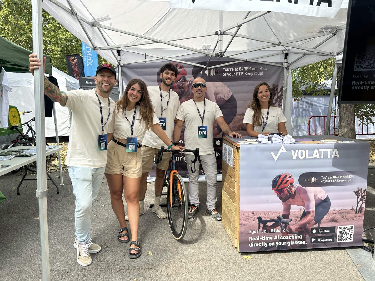 OddersLab's tweet photo. Your ride is in front of you. Your data should be too.

Meet the team behind #Volatta at @SeaOtterEurope 

📍 Come and try it today · Stand P1J

Join the waitlist: https://t.co/YUIJfUA8WX

#SeaOtterEurope #CyclingTech #SmartGlasses @oakley https://t.co/cSUJDjVjHE