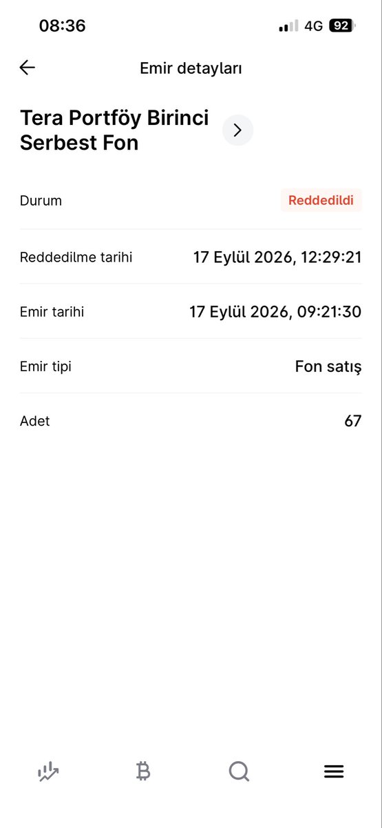 YucelG29230's tweet photo. @midasdestek @okandagde Emrim iptal edildi  aracı kurum hatası ise mahkemede derdinizi anlatırsınız ben şuan sistem dışı kaldım https://t.co/a7oc4uVlsc