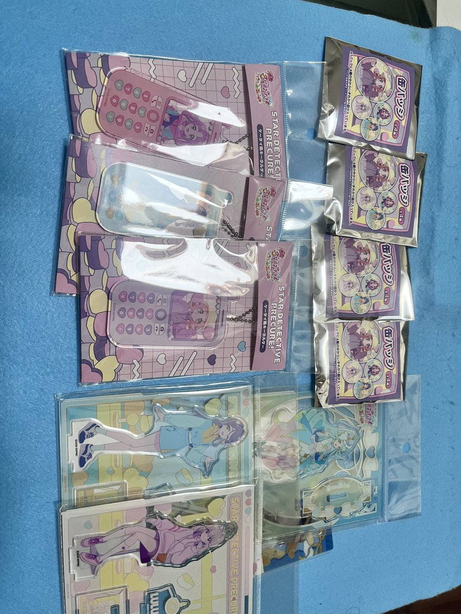 hnn_076's tweet photo. プリキュア 交換 買取 譲渡 ティージョイ T・ジョイ 

求▶︎定価➕送料or画像2枚目蒼風なな/ウインク

譲▶︎画像1枚目(缶バッジあんな1くれあ1みくる2)

代行白紙となってしまった為切実にお譲り先探しております。 https://t.co/2pjITATCpr