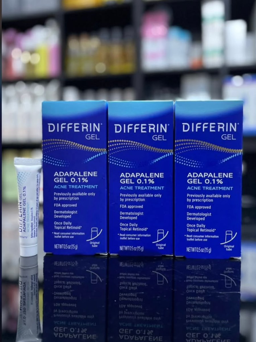 GuyOxendingbck's tweet photo. Differin Gel | Adapalene Gel for Acne-Prone Skin

Breakouts don’t have to win. A skincare staple for clearer-looking skin and smoother texture with consistent use. Nationwide and worldwide delivery. DM to order. https://t.co/0oedKFBOaN