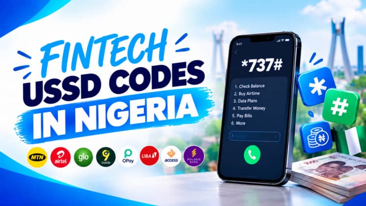 TechConvos19's tweet photo. Do you want to make transfer or pay bills, and there's no internet? No problem!

Here are some popular fintech USSD codes in Nigeria for transfers, airtime, bills, and more.

Read the full guide: https://t.co/1aLdUocE77 https://t.co/wIC65GjfPw
