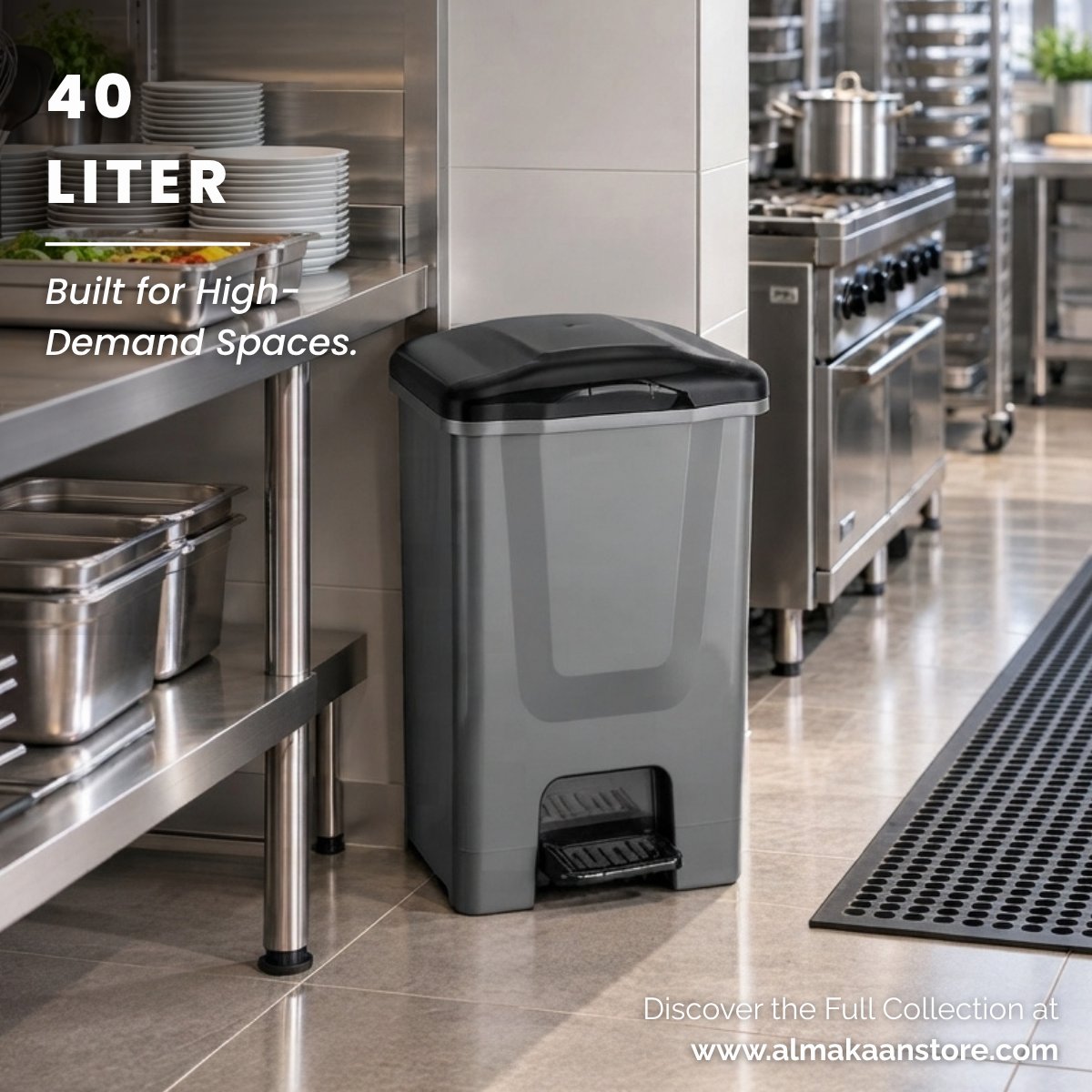 almakaan's tweet photo. Introducing FLOSOFT Waste Bins—practical, durable, and easy to clean, with convenient foot-pedal operation. 
...
📦 Available Ex-Stock – Jebel Ali Warehouse 
🌐 https://t.co/4UUKO8oGdu
📩 info@almakaan.com
📞 +971 4 452 5420

#FLOSOFT #WasteBins #PedalBin #HORECA #AlMakaan https://t.co/LNKDsgAVe3