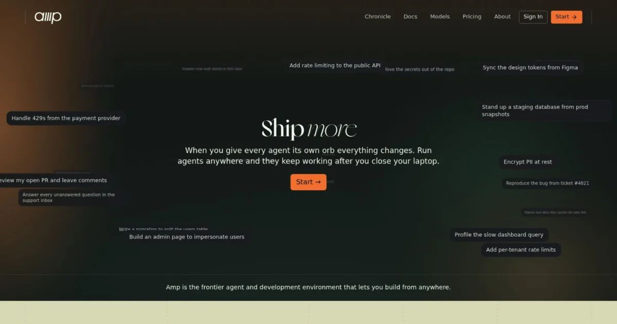 DesignMunk's tweet photo. 🌿 Fresh Landing Page Pick: Ampcode

Smart layout, clean sections, and smooth flow.

by @ampcode

💫 More inspiration → https://t.co/z1BRY52fGl https://t.co/Un1qwuWeXP