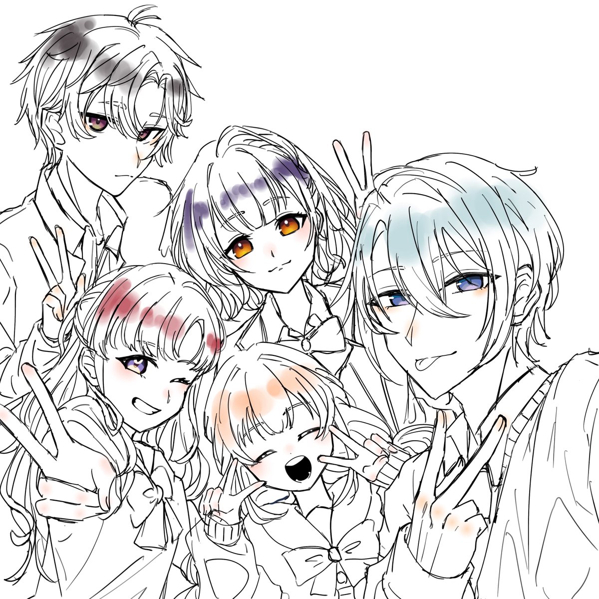 corn__puff2's tweet photo. #すぺしゃー絵 
ちゅる、らくがき https://t.co/uhmahoA0rk