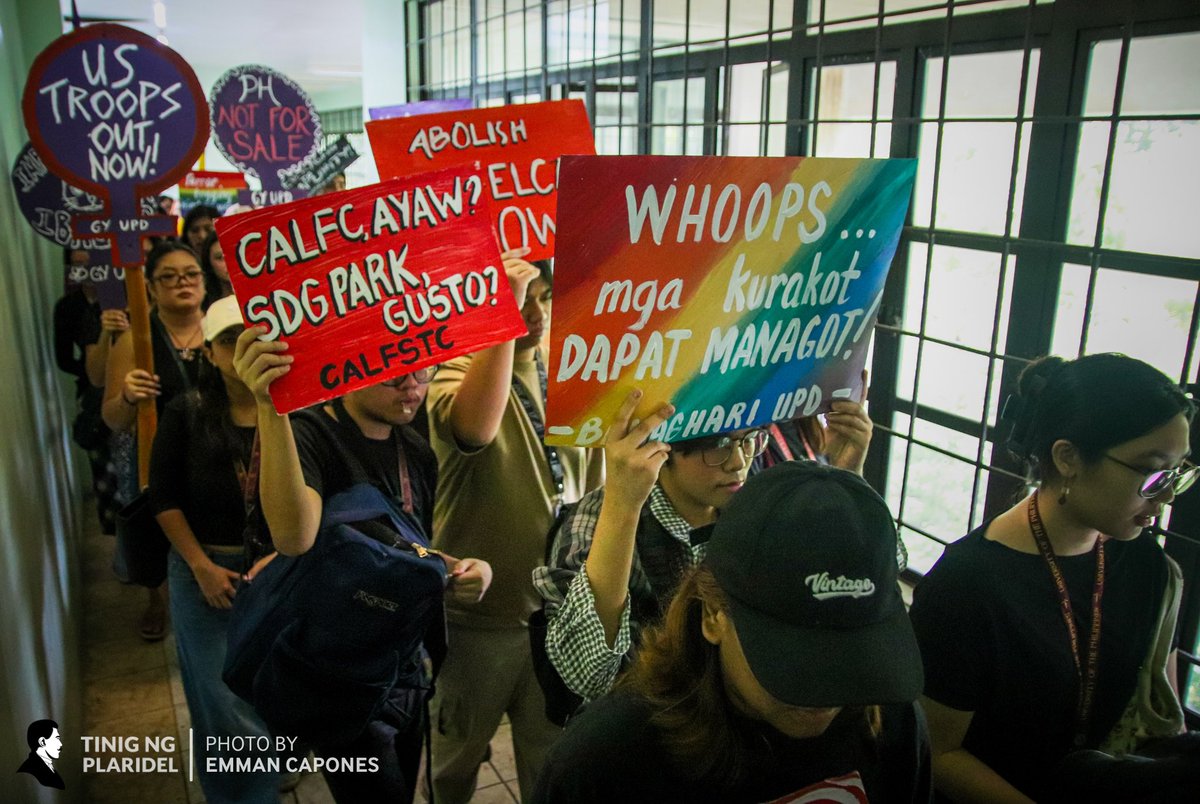 tinigngplaridel's tweet photo. Anila, lalo lamang palalalain ng kakulangan sa pondo ang matagal nang suliranin sa pasilidad, serbisyo at kakulangan ng slots sa mga klase.
#BlackFridayProtest
#WalkoutUPD https://t.co/LoDvzY4bpk