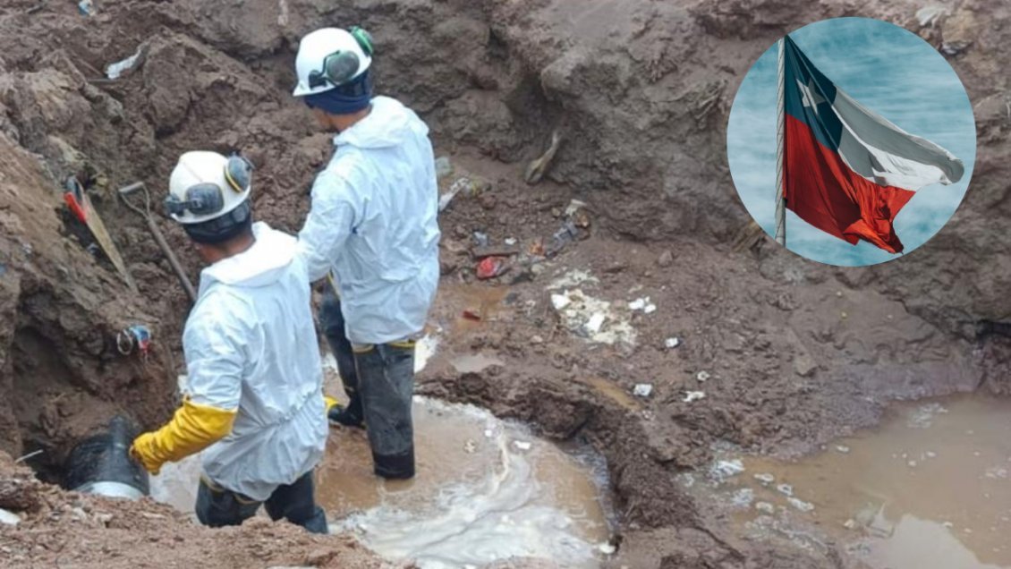 Cooperativa's tweet photo. Río de caca emporcó la inauguración de las fondas en Alto Hospicio https://t.co/oiCDBUuheu https://t.co/4C8mcpURpP