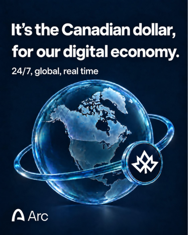 stablecorp's tweet photo. 24/7 FX. Faster settlement. Global access.

All possible with QCAD on the new @Arc network by @Circle 

What does this mean for Canadian builders and users? 

Read our new post for more: https://t.co/Pwjpxbj9Hc https://t.co/ohXueaYjZn