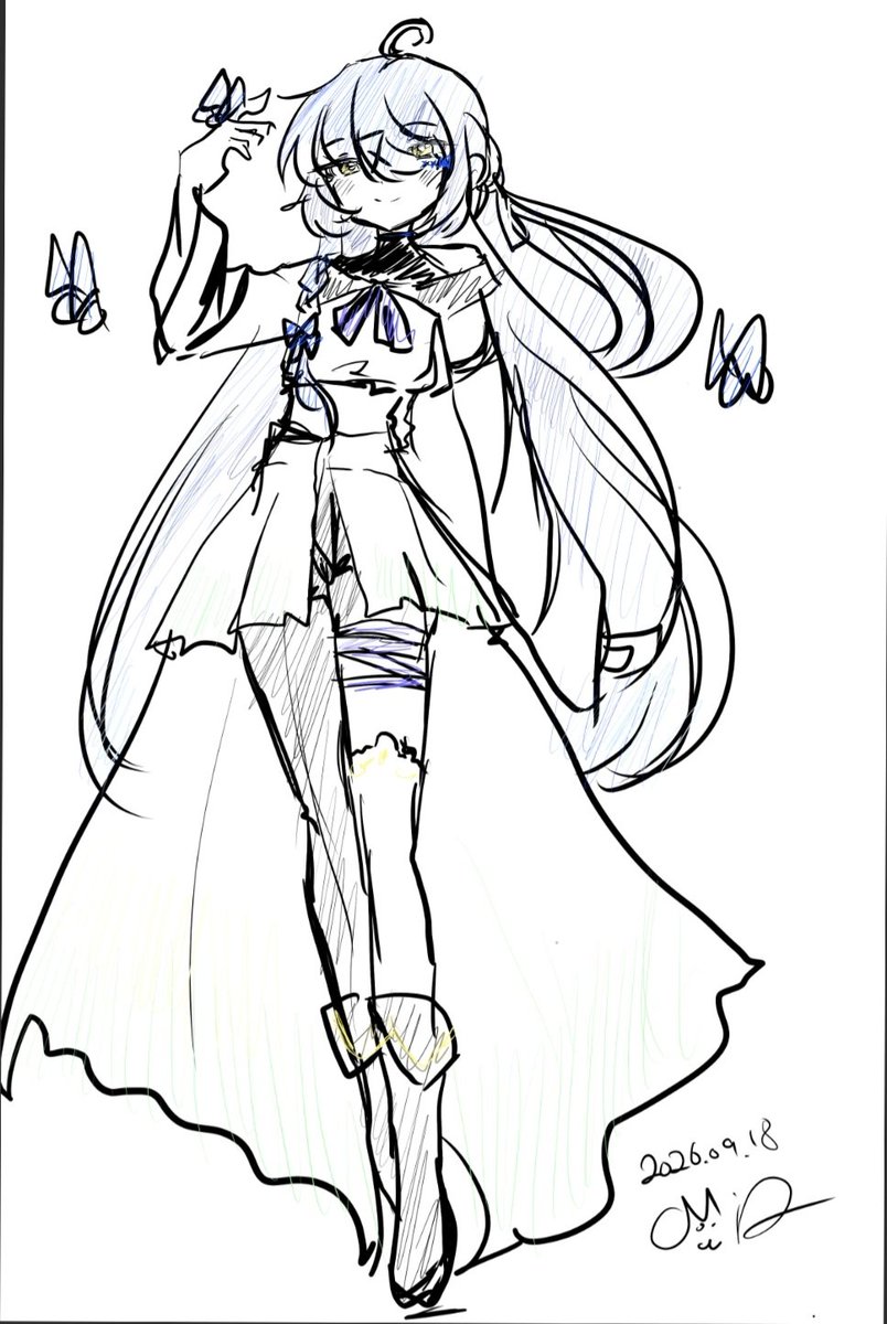 kakera0401's tweet photo. 낙서~ https://t.co/eKzAmSjwU0