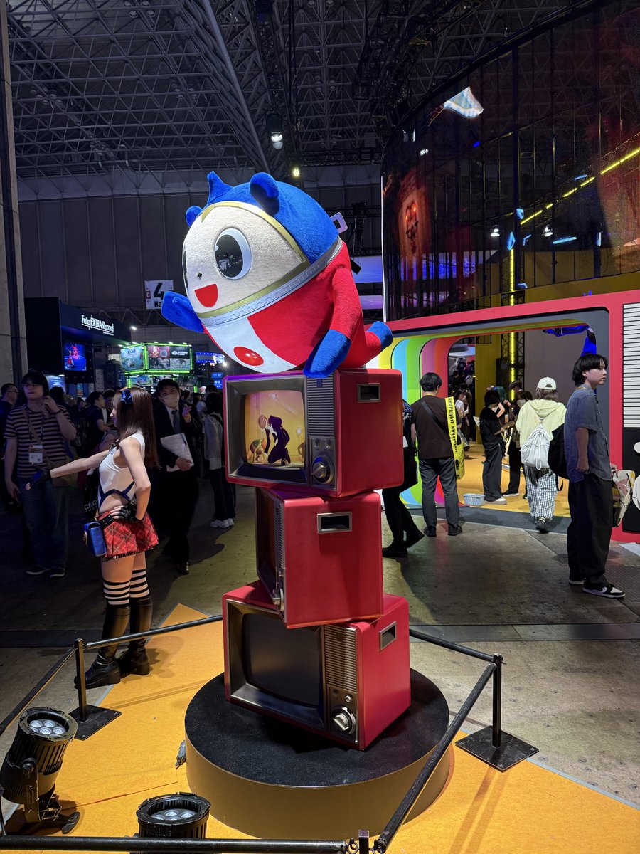 retogame's tweet photo. 東京ゲームショウ
なんやかんや満喫しました！

明日から一般日です…！
#パルワールド #ペルソナ
#TGS #アストラエ・オラティオ https://t.co/cILOdskIrV
