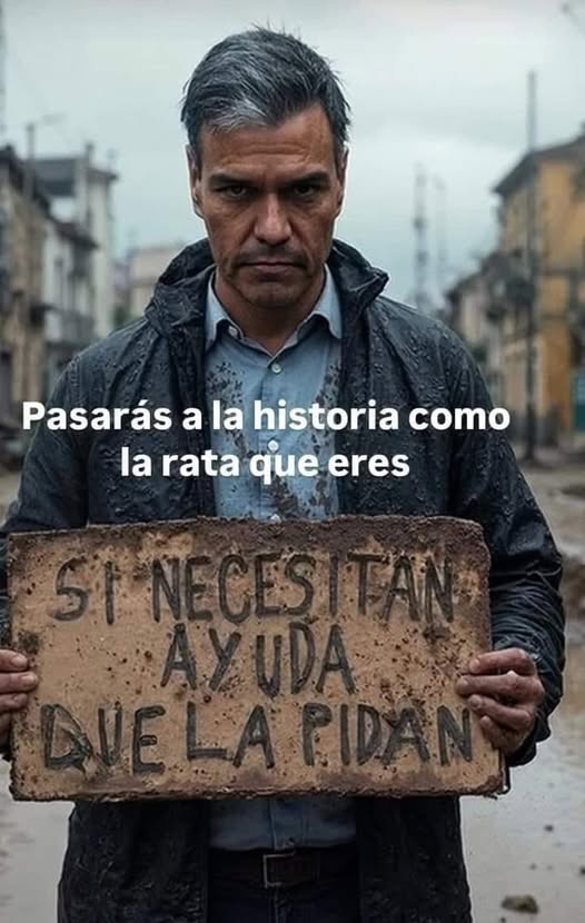 Julian71833903's tweet photo. El galgo de Paiporta, el payaso de la Mareta o el hijo puta de Ceuta, pero es el que cobra y se rie de todos a quienes traiciona https://t.co/oFBKwRGRKL