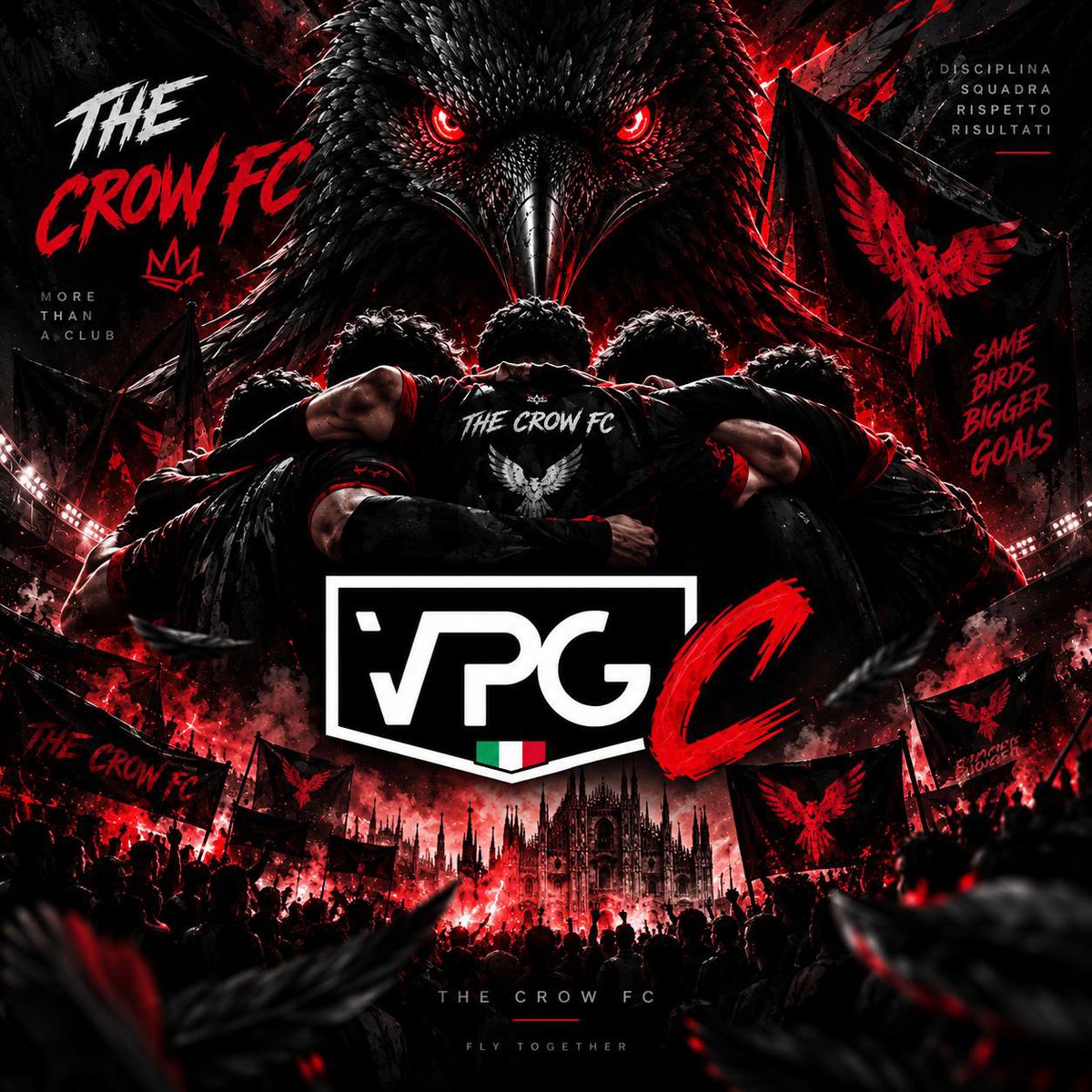 TheCrowFc_'s tweet photo. purtroppo non come ci aspettavamo, ciò dimostra che c’è tanto lavoro ancora da fare, ma siamo pronti a tutto🦅

oltre gli ostacoli, insieme. https://t.co/1xzvf1q3Qd