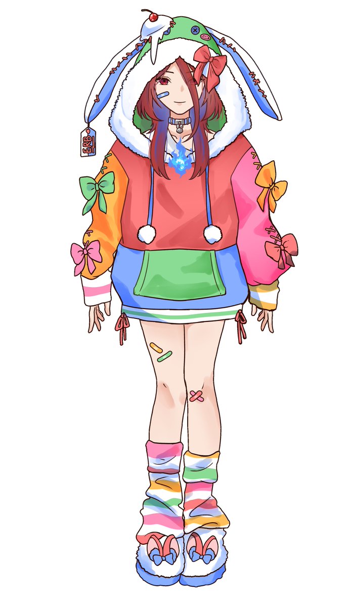 CressentiaQin's tweet photo. Justice-colored hoodie!
#CasualLiz #BloodflameArt https://t.co/UP8vZXMrCk