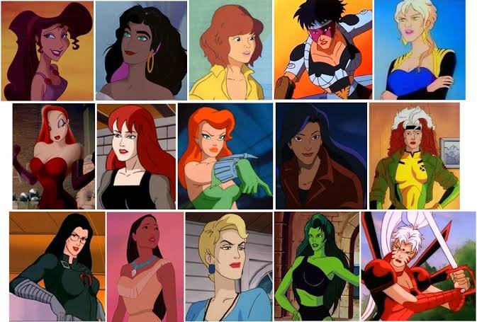 StuntmanJul's tweet photo. @quoicoubologue C'est vrai que dans les 80/90's c'était des hommasses en burquas arcs-en-ciel avec de la moustache les gonzesses dans les animes https://t.co/RWYEAB3bx6